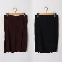 코디에듀 H라인 DSSB328 빅사이즈의류 소프트프릴골지치마 미디(무릎길이) 스커트