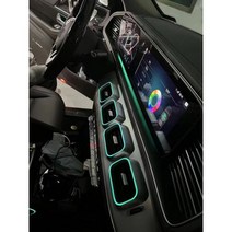 벤츠 송풍구 엠비언트 방향제 LED 에어컨 콘센트 터빈 2020-2023 년식 메르세데스 벤츠 GLE GLS W167 X167 용 주변 조명 공기 배출 분위기 램프, for gls