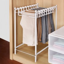 옷걸이 카트형 바지걸이 바지행거, 바지걸이20pcs