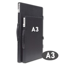 같은공간-아톰 포트폴리오 손잡이형 A3 20매 PF207 화일 A4포트폴리오 PVC포트폴리오 파일 휴대용포트폴리오-GA, 본상품, 본상품