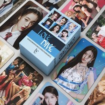 이서포카 장원영포카 아이브포토카드 54 개대 kpop ive love dive 11 liz lomo 카드 인쇄 photocard 엽서 패션 귀여운 팬 선물 224, 이브-1