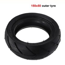 스쿠터 타이어 및 내부 튜브 세트 6X2 6 인치 150x50 휠 체어 트럭 전기 F0 공압, 150x50 outer tyre, 12.150x50 outer tyre