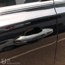 JS automotive 그랜저IG 도어외캐치 차량 도어 손잡이 문고리 스크래치 흠집 방지 보호 커버 카본 패널 보호 필름 스티커, 골드카본
