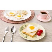 계란후라이틀 스텐 달걀 모양틀 모양내기 간식, 별, 1개