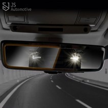 JS automotive 아반떼AD 야간운전 후방 라이트차단 백미러 보호필름 비산방지 보호스티커 패널 실내 드레스업, 1P 한세트