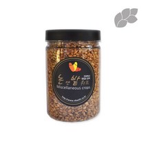 논앤밭위드 고급원통형 호주산 볶은통귀리300g, 단품/1개