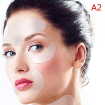 목세로주름 세로목주름 일일일팩 눈밑주름패치 목주름팩 실리콘팩 얼굴 가슴 목 주름 방지 라인 리프팅 타이트닝 실리콘 패드재사용 가능한 스킨 케어1/5/16 Pcs, 02 5pcs
