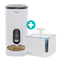 위고 스마트 급식기 6L + 자동급수기 WP6PFW+WP3WF, 6000ml