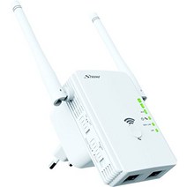 STRONG WLAN Repeater 300 V2 작동 모드: 범용 리피터/액세스 포인트/라우터 2.4GHz에서 300Mbit/s LAN 포트 2개 WLAN 리피터 - 흰색 REPEATER300V2 -13925, 750MBIT 플러스 V2