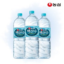 백산수 정기구독 2L 12병 생수 중국