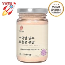 경성건강원 국내산 수국잎 열수 추출물 수국잎차 수국 분말 가루 파우더 110g, 도담 1통(1개월분)