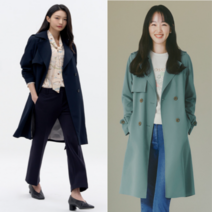 [지센여성] 여성 플루이드 트렌치 코트 ZISHEN LFCAN201