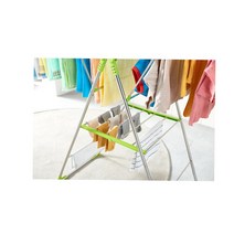 투룸 9평미니투룸13평오피스텔 접이식건조대 소형 호텔 옷건조대 베란다빨래건조대 인테리어건조대 이동식, 나비건조대 소