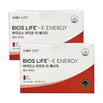 유니시티 바이오스 라이프 이 에너지 E 에너지 900mg x 30포 1+1, 2개, 유니시티 이에너지1+1