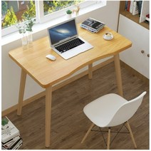 Sunshine 원목 일인 책상 원룸 나무 수험생 간이 보조 70cm, 블랙