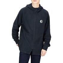 볼컴 남자 스키복 V Science 지퍼 후드 스노우보드 플리스 스웨트셔츠