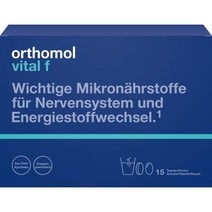 [독일 내수 정품](오쏘몰) ORTHOMOL Vital F GranulatKap.Tabl.Kombip.15 Tage 1St