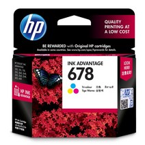 HP NO.678 정품잉크 CZ107AA CZ108AA HP2645 HP3540, 컬러(CZ108AA), 3개