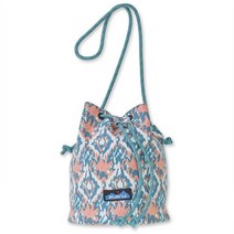 카부 KAVU 캔버스 슬링 버킷 백 블루 블로트 278952, One Size, Beach Paint
