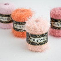 야나 프리티 엔젤(Pretty Angels) 솔잎사 폴리에스터 사계절 뜨개실 코바늘 대바늘실, 18 딥브라운