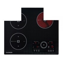 쿠쿠 3구 하이브리드 인덕션레인지 CIHR-D315MFB(스탠드케이스150mm포함)CIHR-D315MFB
