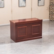 교탁 목사님 교회 강연대 연설대 목사 리셉션 강의, 1.4m 연단