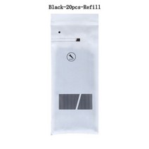 젤 펜 0.35mm 레드/블랙/블루 잉크 세트 리필 막대 핸들 마커 학교 사무실 문구 학생 필기 용품, Black-20pcs Refill