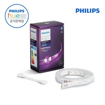 [ PHILIPS 코리아 공식판매점 ] 필립스 휴 HUE 라이트 스트립 플러스 익스텐션 4세대 1M 연장용, 필립스 휴 라이트 스트립 플러스 익스텐션 4세대 1M