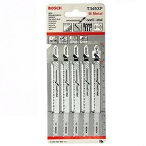 보쉬 [보쉬] 직소날 목재 철재겸용 (5EA) T345XF, 5개
