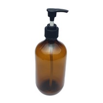 마루마켓_ 핸드크림 펌핑기 공병 로션 에센스 펌프형 소분 통 케이스 브라운 500ML 샴푸 펌핑 용기 바디 워시 공용기 손소독제 손세정제 아로마 오일 휴대용 물비누 여행용, 기본