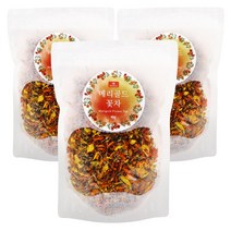 [설날 특가] 제주 무농약 수제 메리골드 꽃차 마리골드 꽃잎 파우치형 40g, 3개