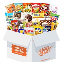 까까나라 고를필요 없는 랜덤박스 럭키박스 24P 과자선물세트 어린이집 사무실 간식, 1개