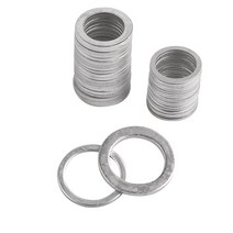 고무와셔 오링 실리콘 구리 스텐 20pcs m6-m26 알루미늄 와셔 가스켓 플랫 금속 와셔 가스켓 플러그 오일 씰링 링 가스켓 패스너 10x14x1mm, 5x9x1mm, 06 5x9x1mm