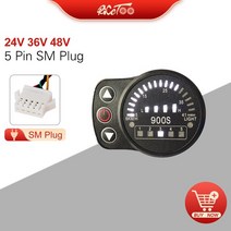 전동스쿠터 스로틀 소형전기차 EBike 디스플레이 KT LCD3 LCD4 LCD5 LCD7 LCD8H LCD9 LED880 LED900S 24V36V48V 72V 전기 스쿠터 자전, [22] LED900S 24V36V48V SM