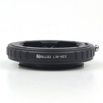 Dollice 렌즈 어댑터 정장 Leica 호환 M 소니호환 E 마운트 NEX 카메라 A7IV/ZV-E10/A1/A7C/A7SIII NEX-5/N, 한개옵션0