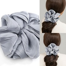 곱창밴드(그레이) 방울머리끈 이쁜머리끈 올림머리끈
