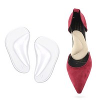 전문 아치 용 깔창 발 플레이트 평발 교정 신발 쿠션 삽입 실리콘 젤 관리 도구 깁스양말, 1Pair G199 T