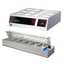 반찬냉장고 토핑 탁상형 업소용 뷔페 셀프바 김밥, A