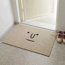 urkoteer SKANDSALO 신발 코일매트 카페 베란다 발코니 바닥매트, A + 60 × 90cm