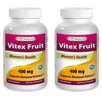 BestNaturals Vitex Chasteberry 바이텍스 체이스트베리400mg 250정 2개