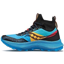 Saucony 여성용 Endorphin 트레일 미드 하이킹 슈즈 Runshield Arctic Chill