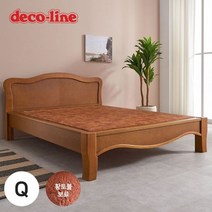데코라인 뉴라이프 황토볼 흙침대 퀸/Q, 브라운