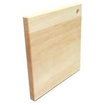 일본직발송 4. katajiya 정사각형 목제 도마【국산 은행 원목 사용】S 사이즈 (250×250 두께 25~26) 핸드, One Size_One Color, One Color, One Size