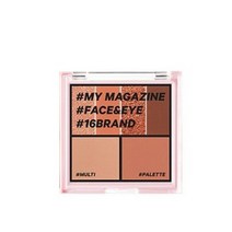 16브랜드 마이 매거진 아이팔레트 8.5g, Vol 06 번트 피칸 무드, 2개