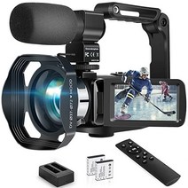 영상용카메라 4K 캠코더 유튜브 울트라 HD 60FPS 48MP
