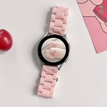 시너윗 갤럭시워치 호환 캔디팝 스트랩 20mm, 핑크