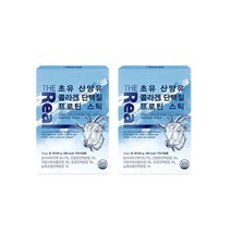 더리얼 초유 산양유 콜라겐 단백질 프로틴 스틱 x 2박스, 150g, 1세트