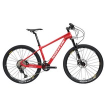 휠러 이글2.0 시마노XT 고급 카본MTB자전거, 레드, 미조립, 15.5인치