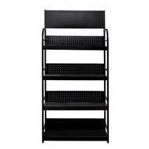 슈퍼 편의점 진열대 마트 상품 매대 과자 선반 수납장, 블루 80x30x170 4단, 파란색 80x30x170 4단