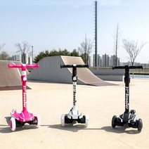 21세기 킥보드 로얄 아동 유아 어린이 킥보드 씽씽이 씽씽카, 핑크